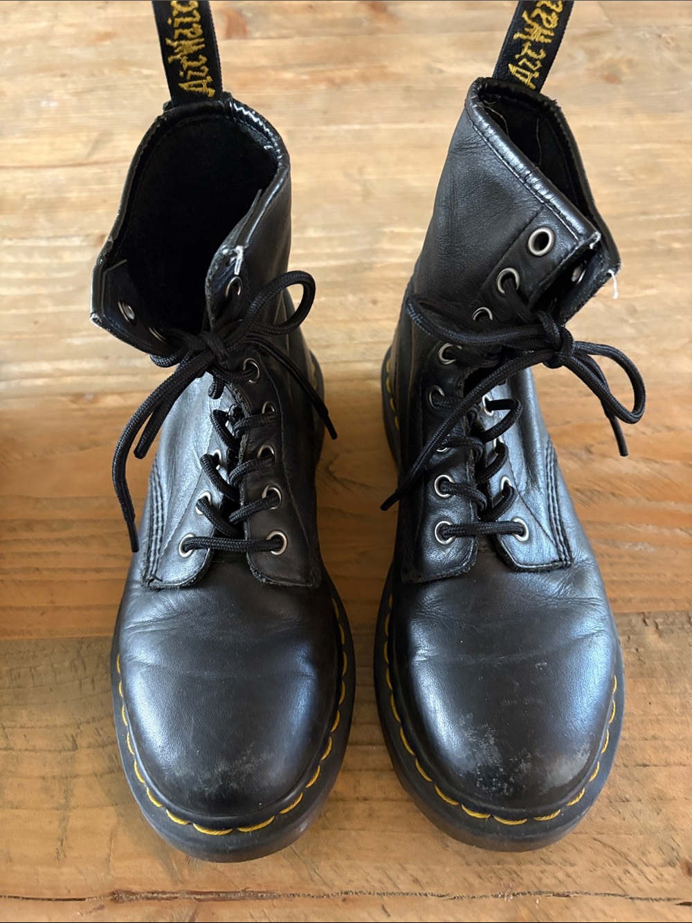 Dr. Martens boots.